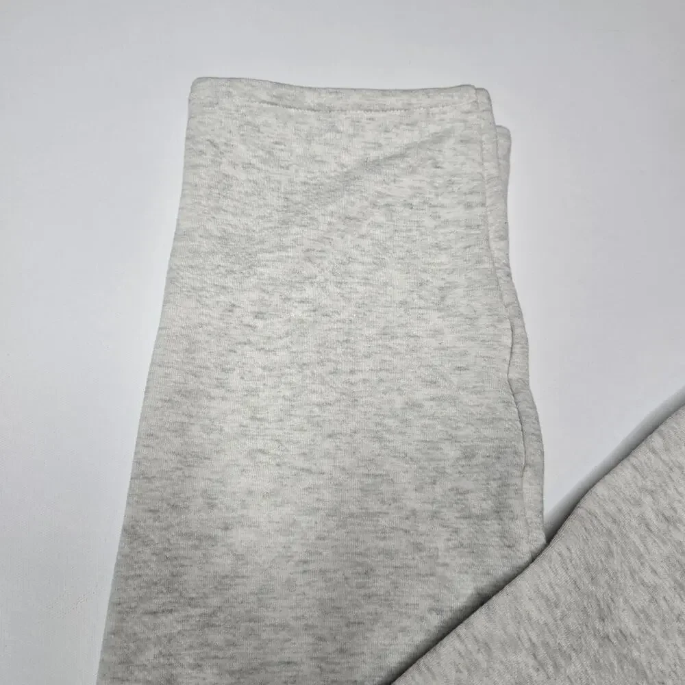 American Eagle AE 24/7 Jogger Sweatpants Mens S Heather Cream Fleece NWT